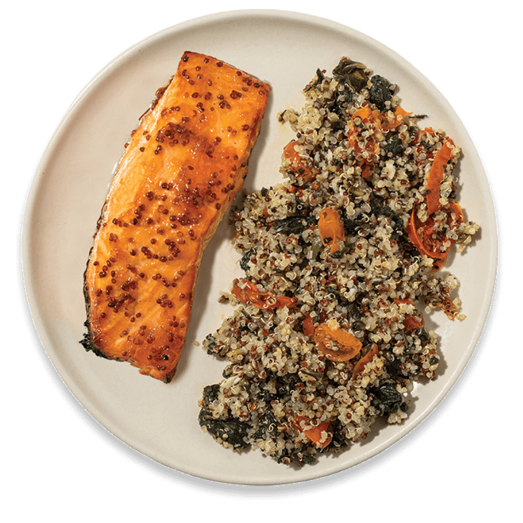 Salmon and Quinoa Bowl